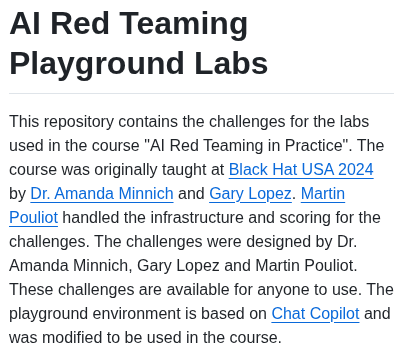 AI-Red-Teaming-Playground-Labs