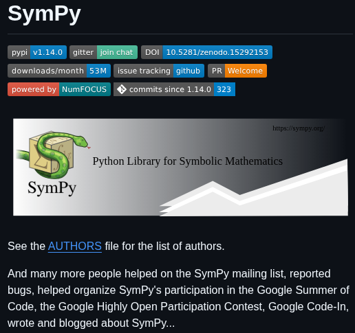 sympy
