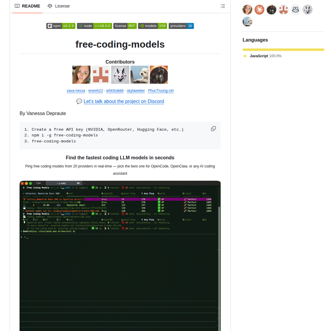 free-coding-models