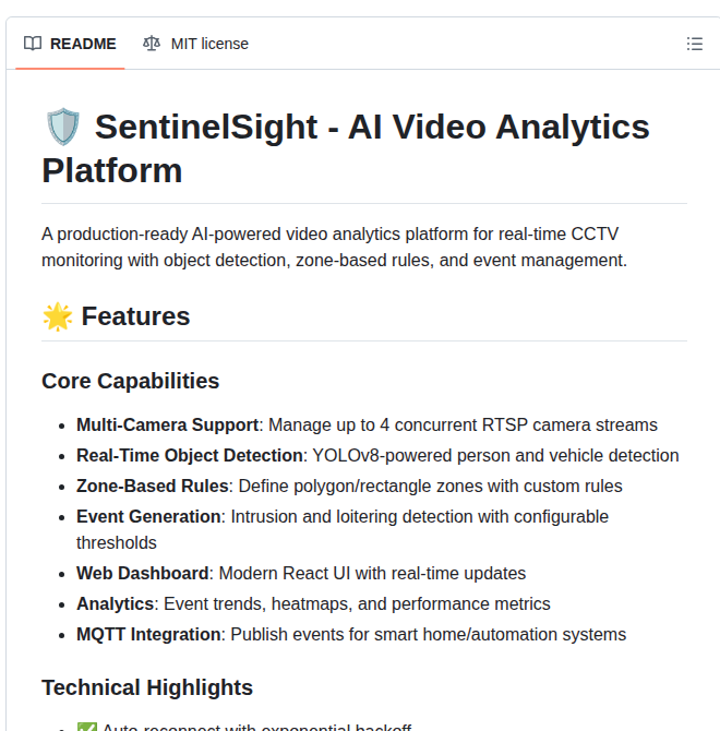 SentinelSight_AI_Video_Analytics