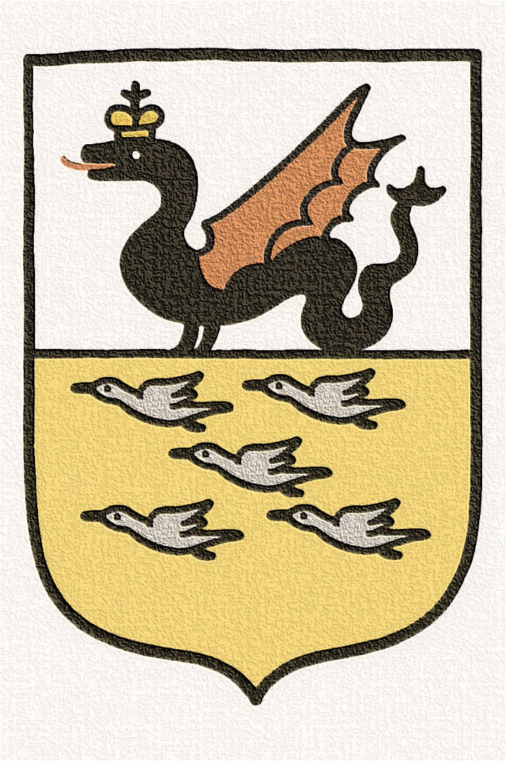 На основе герба г. Чебоксары с карты 1792 года