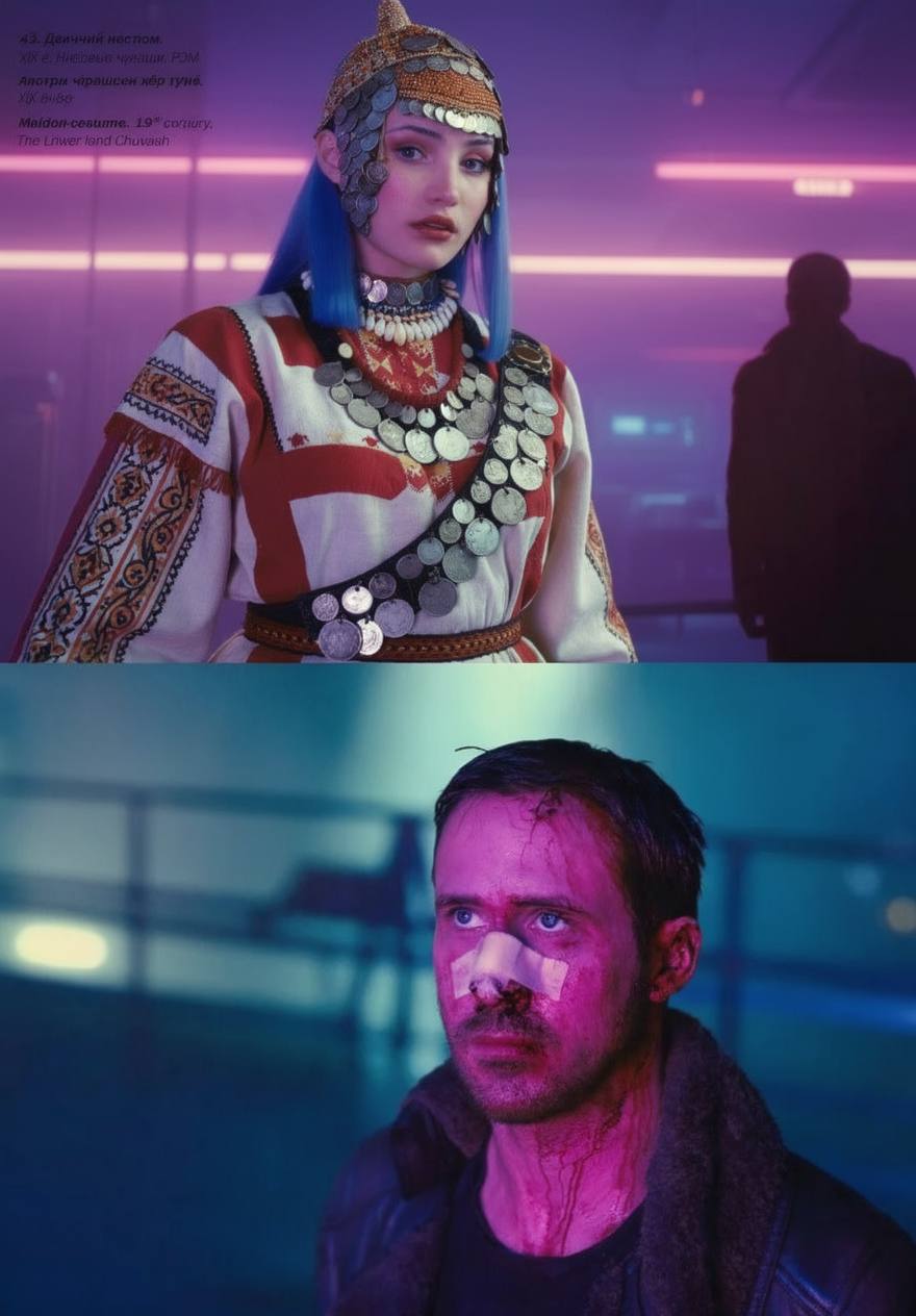 Сгенерировал чувашские мемы