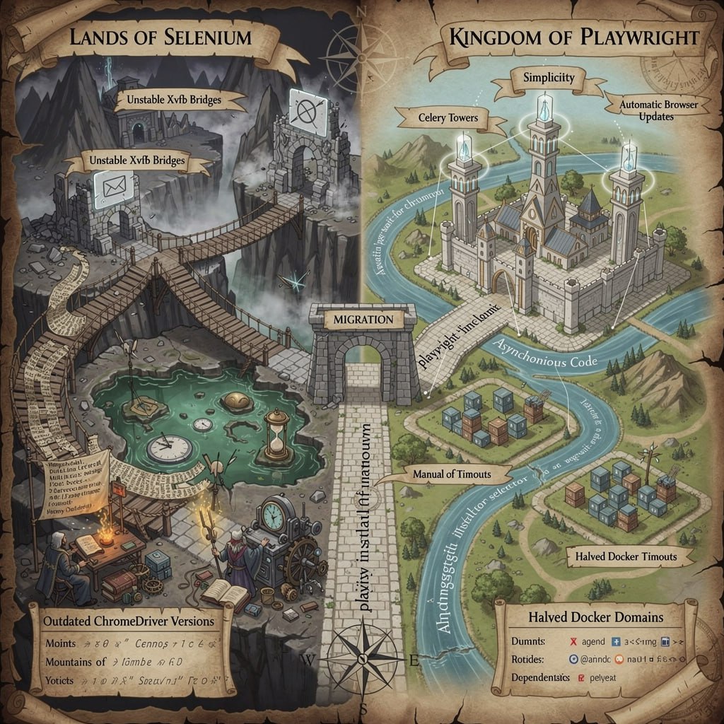 **Переход c Selenium на Playwright**