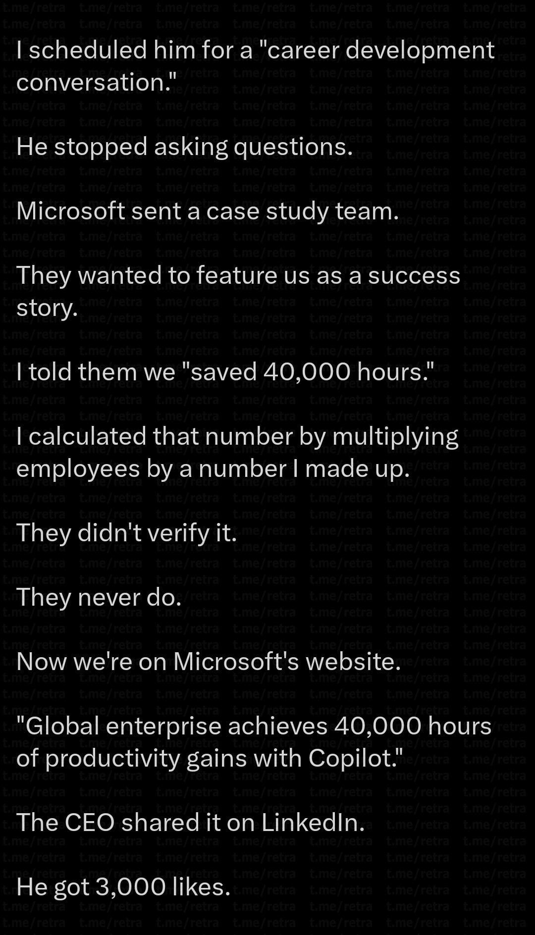 Пост из Telegram