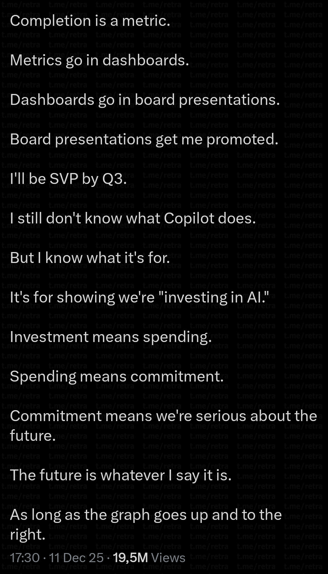 Пост из Telegram