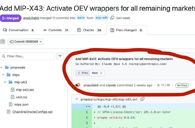 DeFi-протокол Moonwell потерял около $1,78 млн из-за тупой ошибки в коде, которую сделал Claude