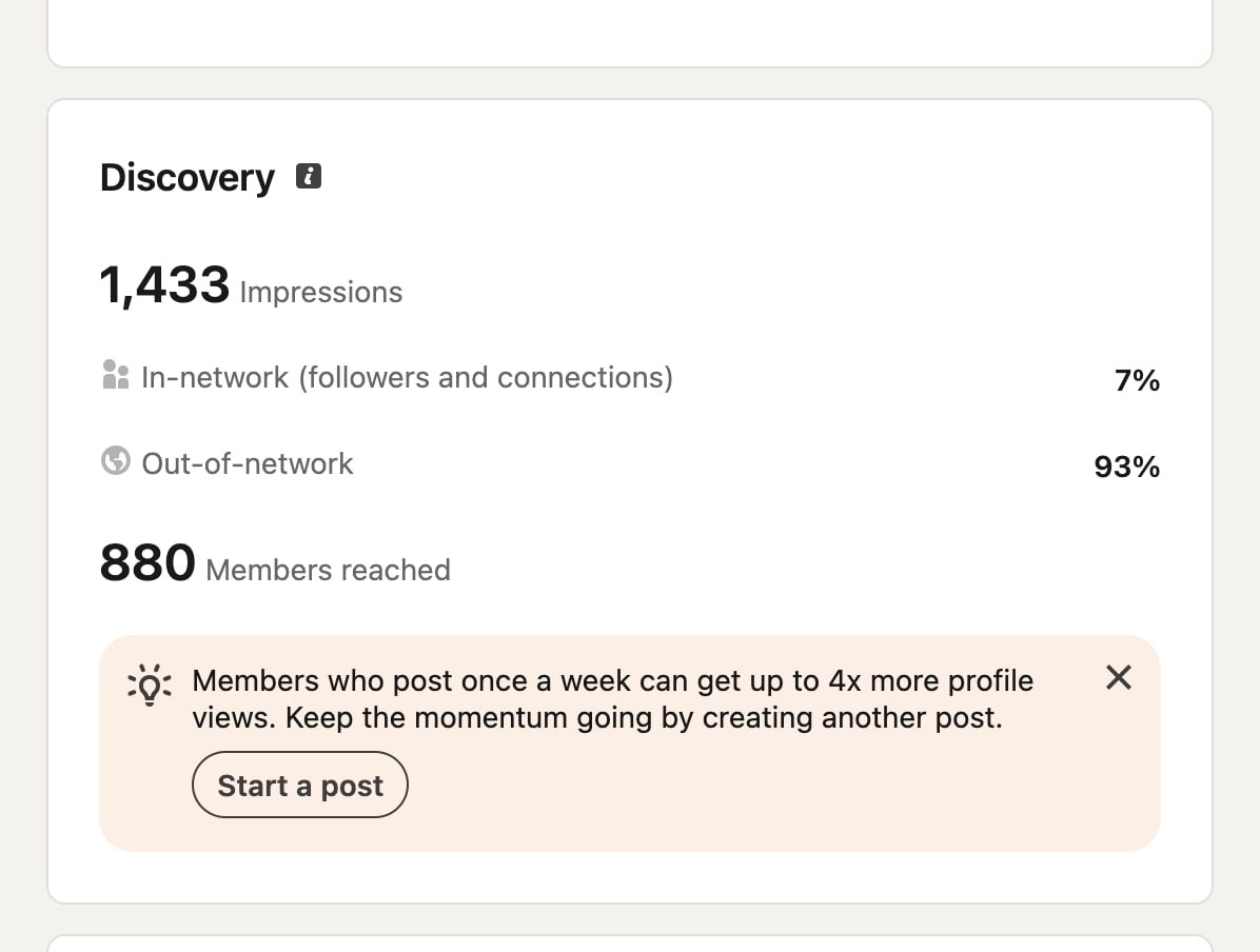 Хм, использовать linkedin надо было раньше