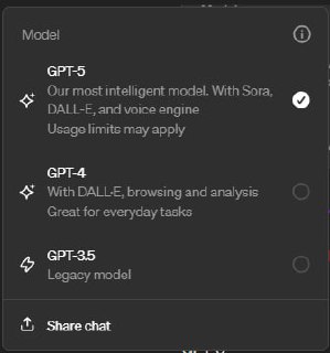 OpenAI Релизнули GPT-5 версию