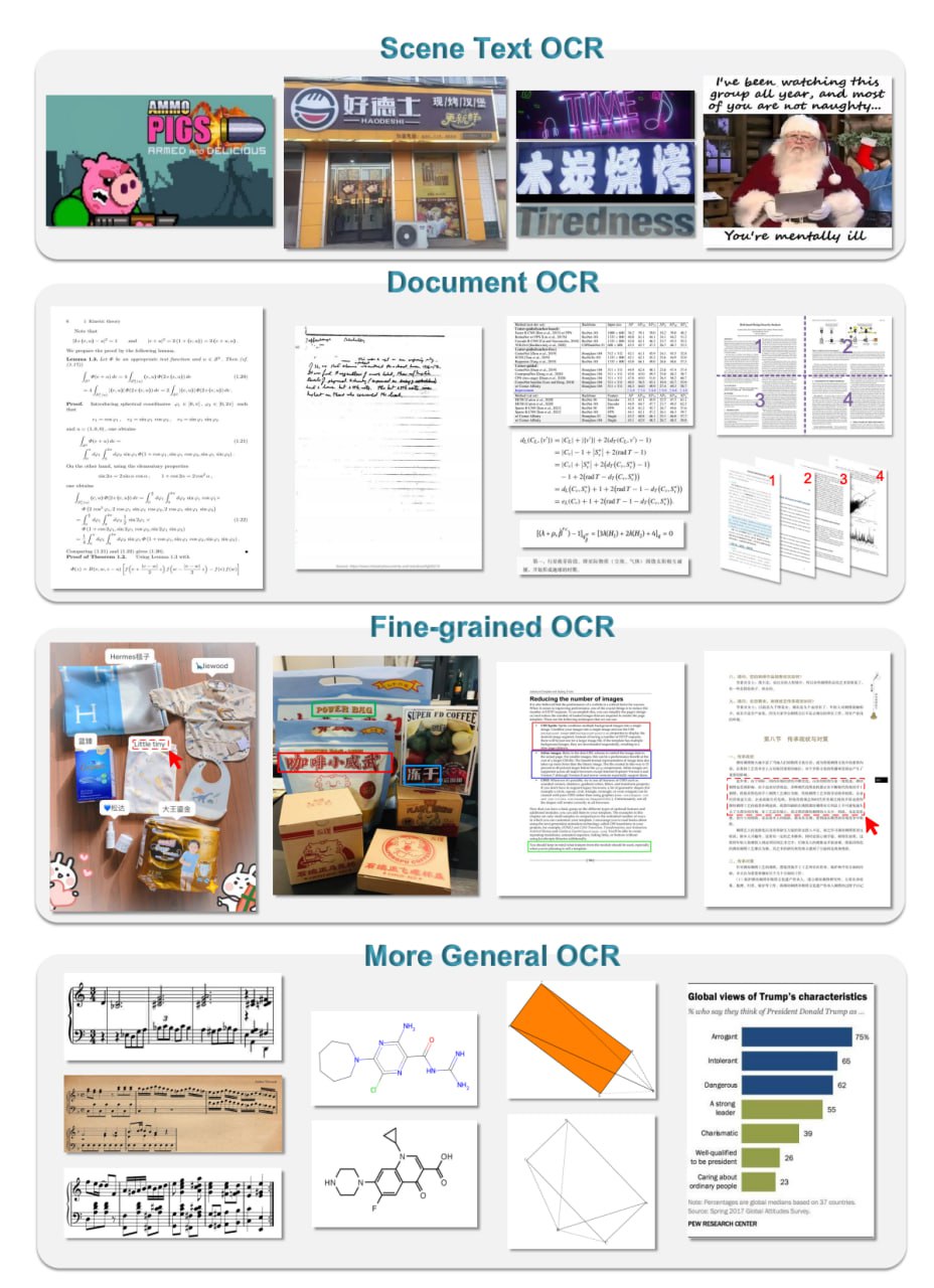 Сохраню тут GOT (General OCR Theory) - это модель 580M OCR-2.0