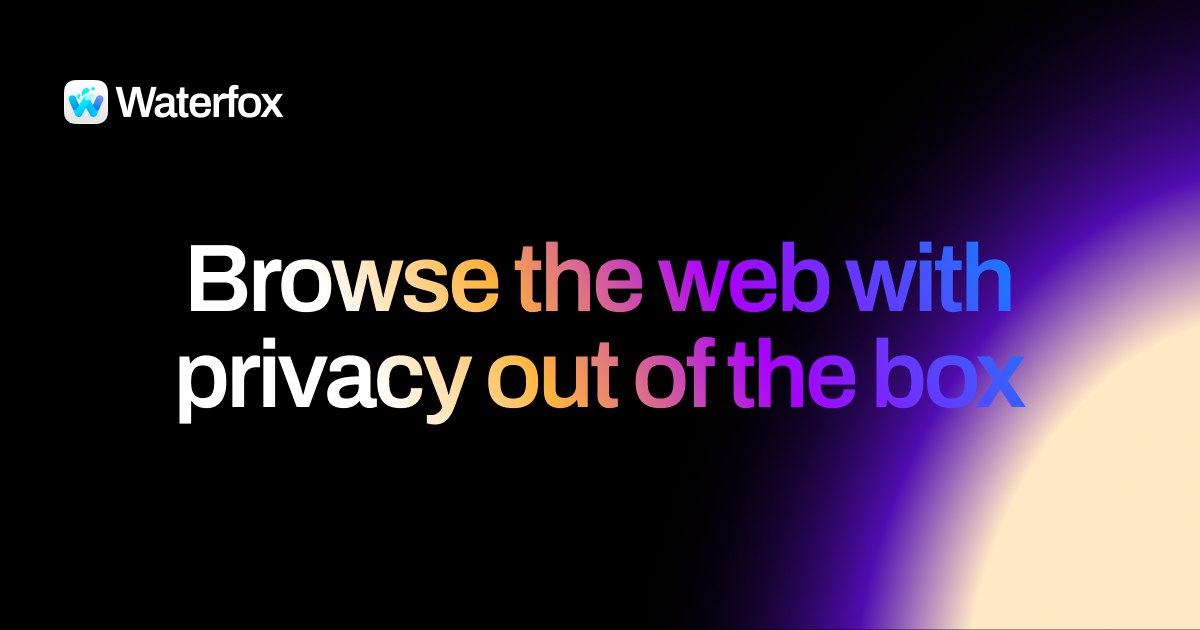 Можно перекатываться на Waterfox — Firefox, но без слежки от Mozilla